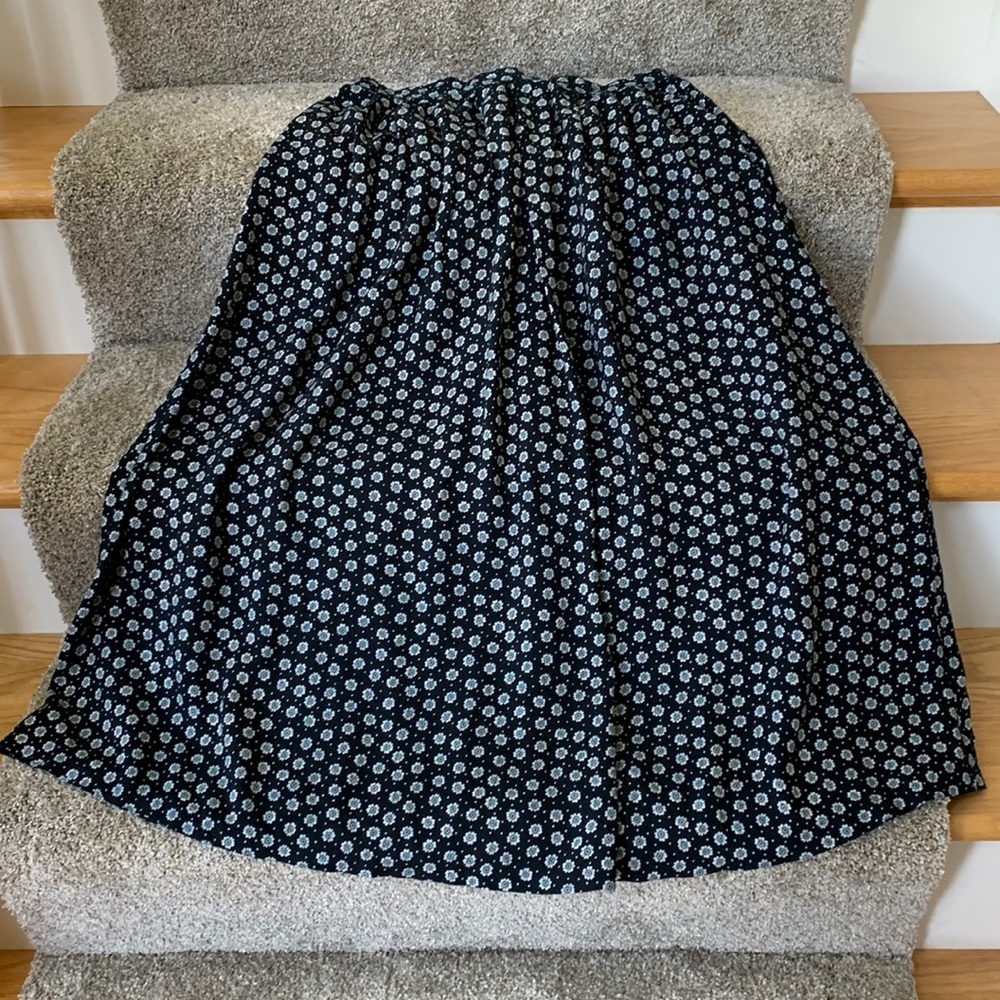 Vintage Maggie Lawrence Pull On MIDI Aline Skirt